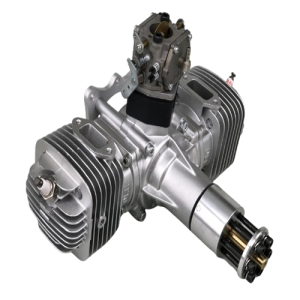 DLE 120cc Gas Engine with Electronic Ignition and Standard Mufflers