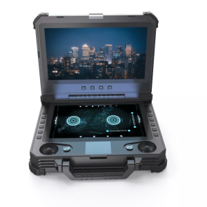 T40 Case Type Ground Control Station 13.3" & 12.1" Dual Touch Display