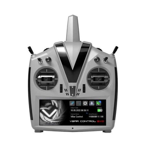 Mikado VBar Control EVO Radio transmitter Handheld version arctic Sliver color #05524