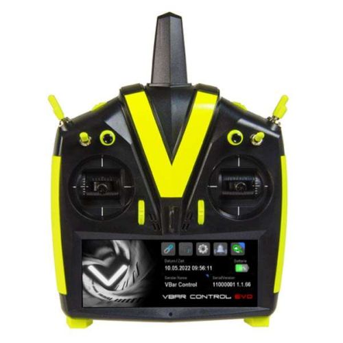 Mikado VBar Control EVO Radio transmitter Handheld version Black-Yellow color #05529
