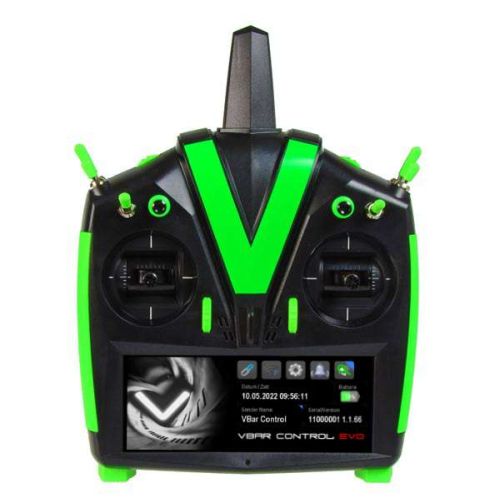 Mikado VBar Control EVO Radio transmitter Handheld version Black-Green color #05530