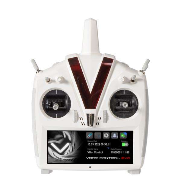 Mikado VBar Control EVO Radio transmitter Handheld version White color #05535