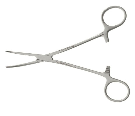 ULTIMATE Curved Micro Hemostat Stainless steel 13cm