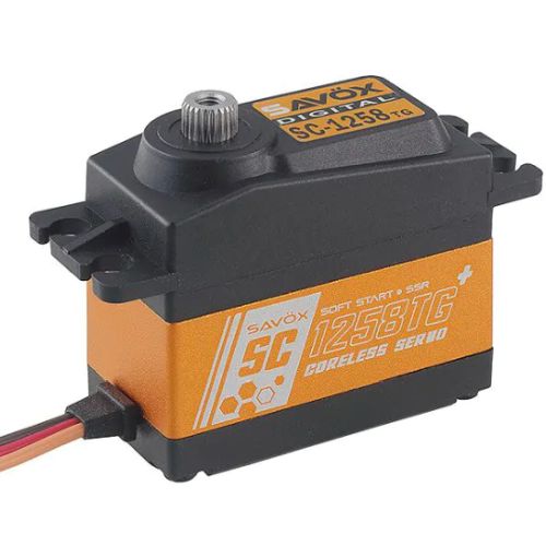 Savox SA-1258TG+ Super Speed 12kg@0.08sec Titanium Gear Digital Servo