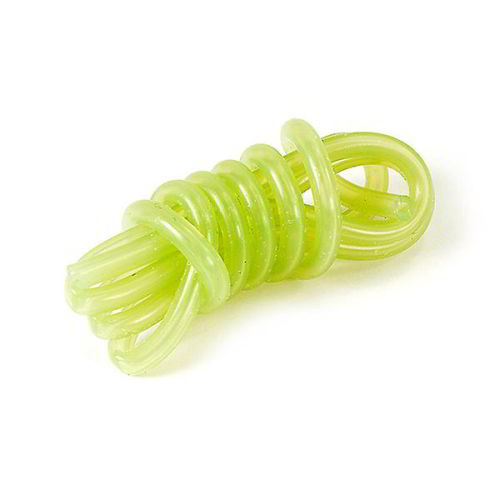 Heavy Duty Silicone 2.5x5.2mm Fuel Line Green Transparent color, 1m long