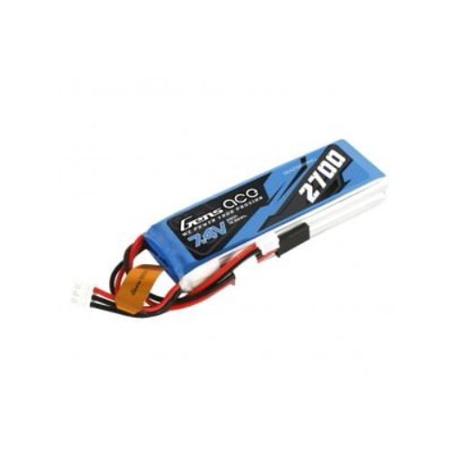 Gens ace 2700mAh 7.4V 2S1P Lipo Battery pack with Futaba/JST-XHR/JST-SYP