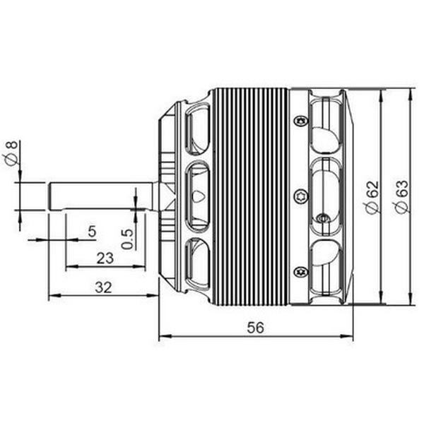 Kontronik PYRO 800-40 Brushless motor