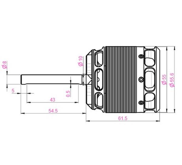 Kontronik PYRO 750-45 XL Brushless Motor