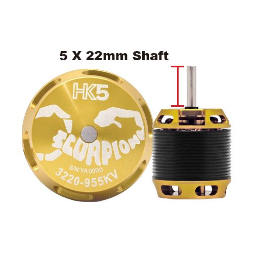 Scorpion 500 class HK5-3220-955KV Brushless Motor