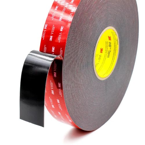 Double Sided VHB Acrylic Foam Tape Heavy Duty Black 2mm, 15mm wide