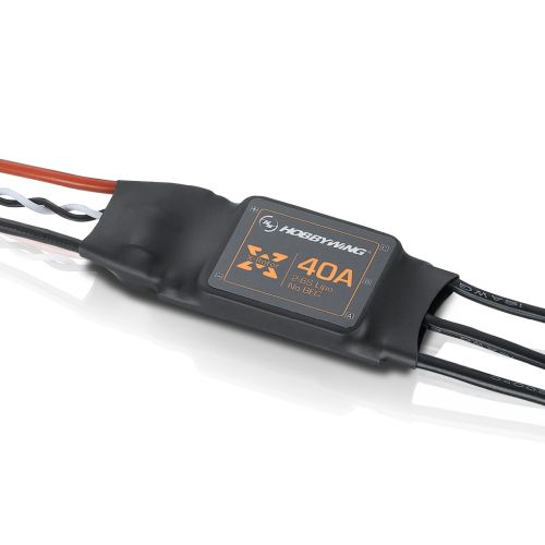 Hobbywing XRotor-40A  2-6s ESC Wired Lead & opto