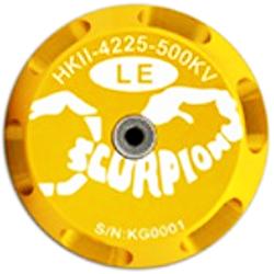 Scorpion 600 Class Heli HKII-4225-500KV Brushless Motor Limited Edition