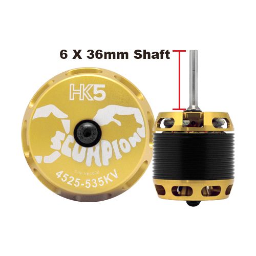 Scorpion 700-800 class HK5-4525-535KV 12s brushless motor 