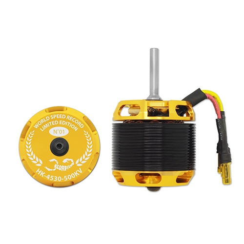 Scorpion 700 Class Heli HK-4530-500KV 6mm XL shaft Brushless Motor Limited Edition