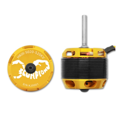 Scorpion 700 Class Electric Heli HKIII-5020-520KV Brushless Motor