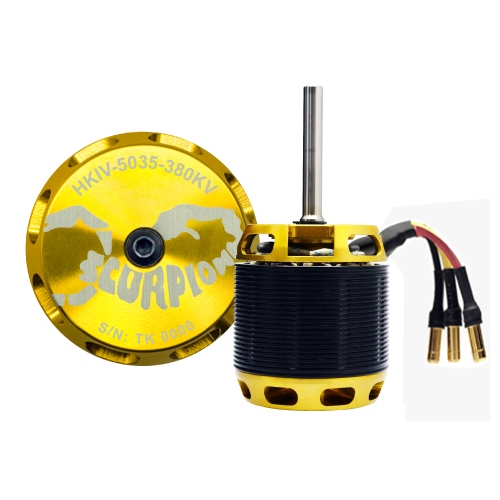 Scorpion 800 Class Electric Heli motor HKIII-5035-380KV (8mm 55mm)