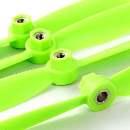 Avizar 6X4.5 Bullnose self-locking Racing Propeller (A.K.A Indestructible) 6045 Green