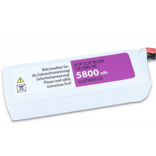SLS XTRON 5800mAh 6S1P 22,2V 30C/60C