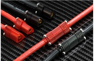 RCPROPLUS Supra-X 5mm Gold Bullet Polarized Connector 6 Pairs