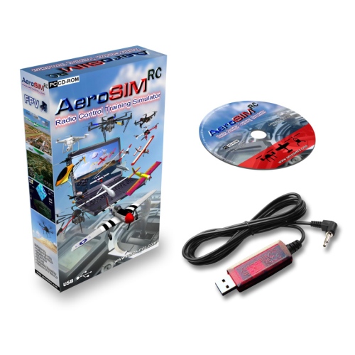 AeroSIM RC Training Flight Simulator for Remotely Controlled Aircraft, Airplanes, Drones, Helicopters, UAV