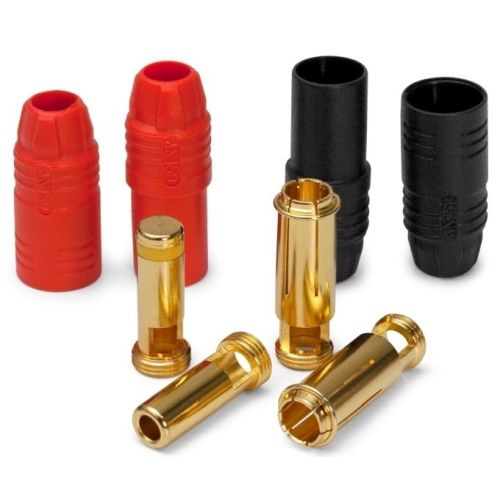 AS150 7mm Gold Plated Anti Spark Connector Set up to 150 Amps
