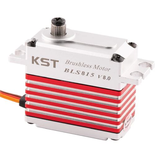 KST BLS815 20Kgf.cm 0.07sec/60degree V8.0 Digital Metal Gear Brushless Servo for 550-700-class Helicopters