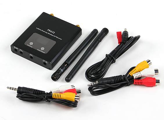 DUO Diversity 5.8GHz 48CH (RaceBand) receiver RD945 with auto Scan ,LCD screen