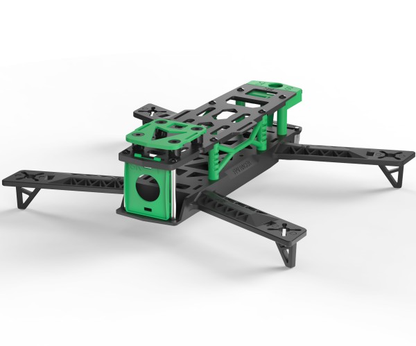 KingStar 260 FPV - Ultimate Racer frame, 2 frames, Red+Green