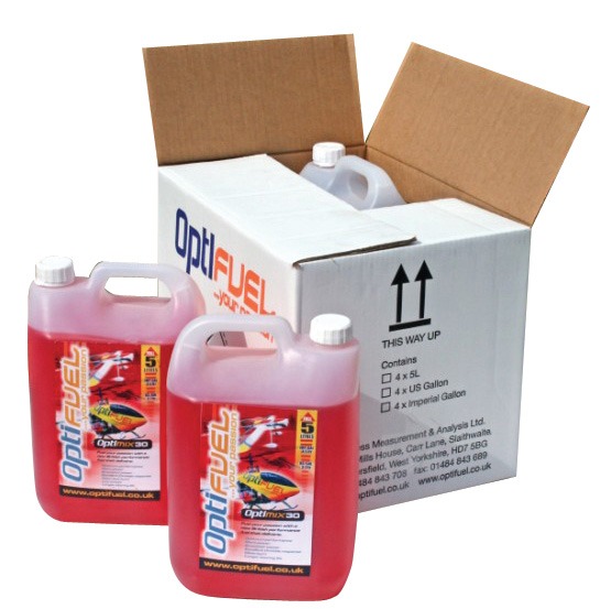 Optifuel Aero/Helicopter OPTIMIX-20% Super SLV Ready fuel 5L
