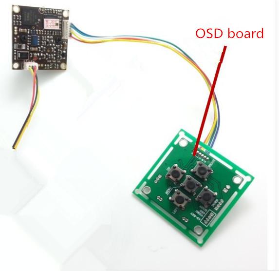 OSD board with cable for FPV-700 camera