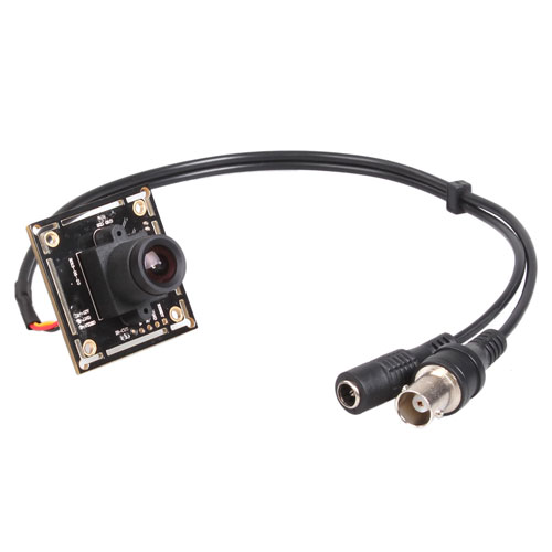 FPV lightweight Board Camera 700TVL 1/4 Inch CMOS ,Color 3.6mm Lens 