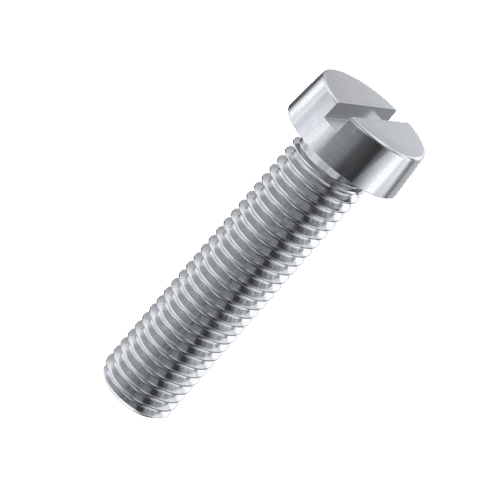 DIN84 A2 Stainless Slotted Head Screw M4x 8mm, 2 pcs in set
