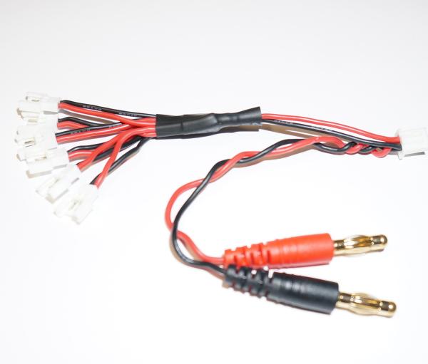 Parallel (6X) Walkera 1s charging cable 