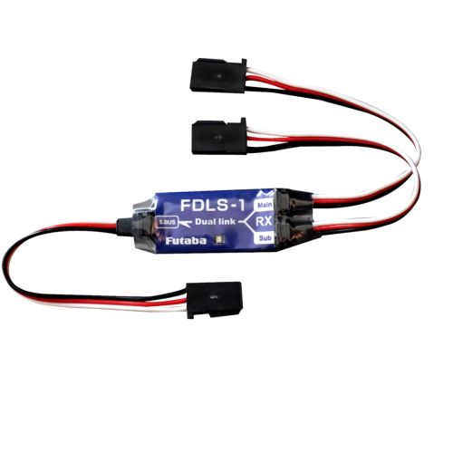FUTABA FDLS-1 Dual receiver Interface, double security for your Aircraft