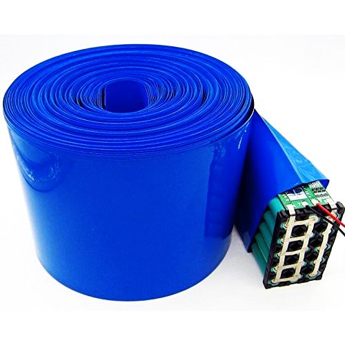 Pvc Heat Shrink Tubing Flat 95mm, Diameter 60mm, Made in germany For isolating Batteries