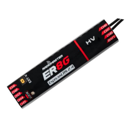 RadioMaster ER8G ExpressLRS PWM receiver (8 channels)