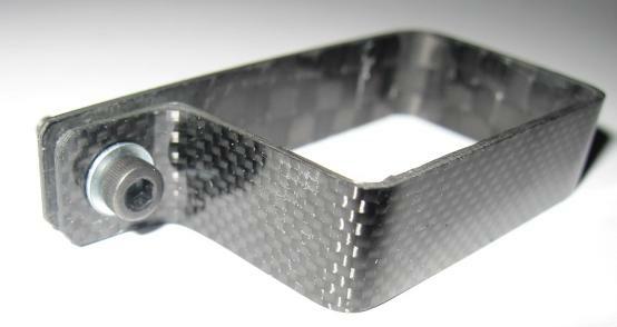 Header Tank Carbon Mount Holder- for most 80cc header tanks