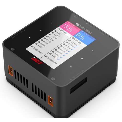 ISDT P30 1000WX2 30AX2 Dual Port 8S Battery Charger w.Bluetooth BattGo for 1-8S