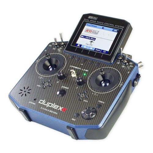 Jeti Duplex DS-16II Carbon Line Limited Edition + REX10 Blue color