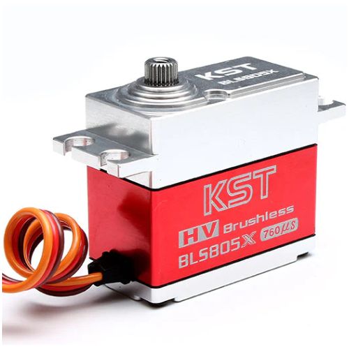 KST BLS805X 7.5Kgf.cm 0.039sec HV Brushless Tail Servo for Heli 550-700