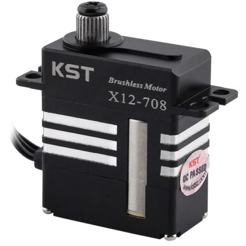 KST X12-708 9.3Kgf.cm 0.07sec Brushless Micro Servo for 380/420/450 Size Helicopter