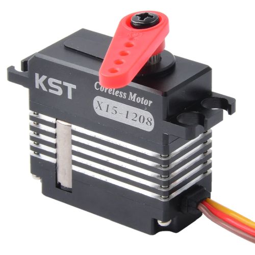 KST X15-1208 HV Mini Digital Corelss Cyclic Servo 13.5Kg.cm 0.07sec for RC Helis