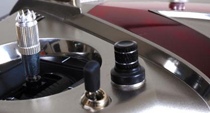 Mikado Vbar Metal Rotating Knobs, Black (2 pc.), VBar Control