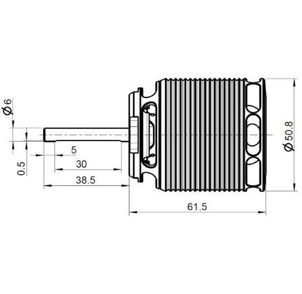 Kontronik PYRO 700-45 L Brushless Motor