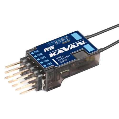 Receiver KAVAN R6 Vario 2.4GHz ACCESS and ACCST D16 Telemetry #KAV18.10006V