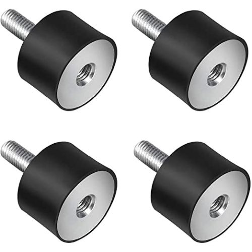Silentblock Vibration damper M4x15mm set (4 pcs) Made in Germany