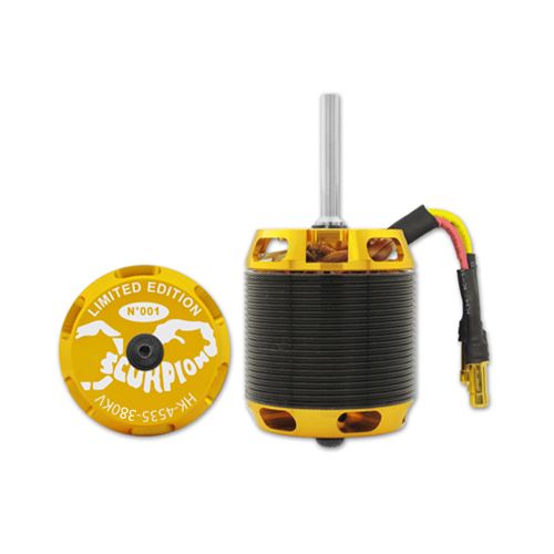 Motor Scorpion Limited Edition HK-4535 380kv ULTIMATE 55mm shaft, Mikado logo 800 special