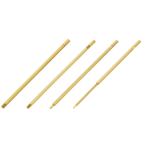 Hex Screwdriver Replacement Titanium Coated HSS Bit Long version 1.5/2/2.5mm