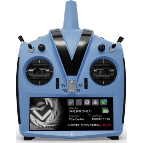 Mikado VBar Control EVO Radio transmitter Handheld version Steel Blue color #05537