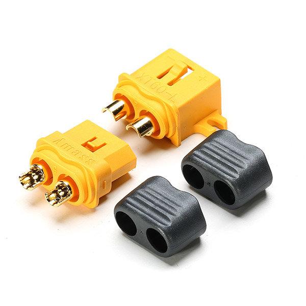 Fixed XT60-L Plug Connector with Sheath Housing (1 Pair)